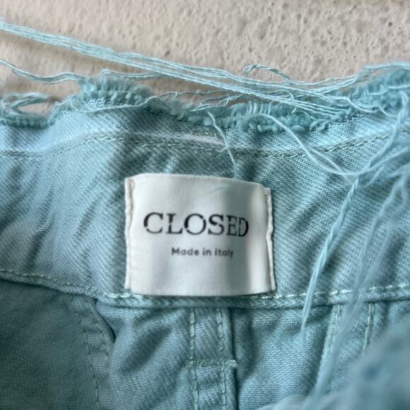 CLOSED Milo Frayed Waistband Jeans in Amalfi Sea Size 29 - Picture 7 of 9